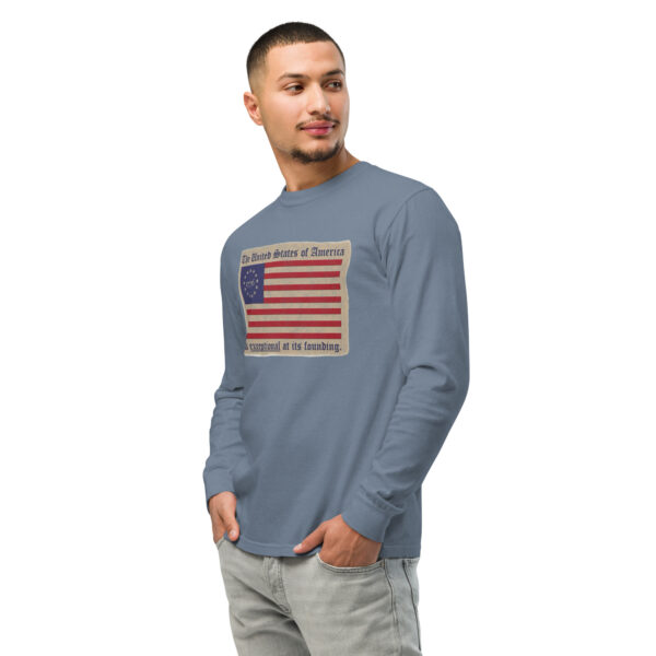 Exceptional does not mean perfect - Garment-dyed heavyweight long-sleeve shirt - Image 6