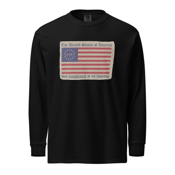 Exceptional does not mean perfect - Garment-dyed heavyweight long-sleeve shirt - Image 8