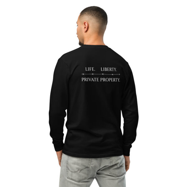 LIFE. LIBERTY. PRIVATE PROPERTY. - Garment-dyed heavyweight long-sleeve shirt - Image 2