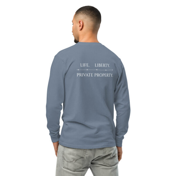 LIFE. LIBERTY. PRIVATE PROPERTY. - Garment-dyed heavyweight long-sleeve shirt - Image 6