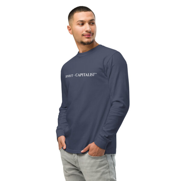 WORK HARD + WORK SMART = SUCCESS - Garment-dyed heavyweight long-sleeve shirt - Image 6