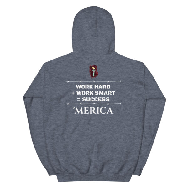 DEVOUT - CAPITALIST - Work Hard + Work Smart = Success - SWEATSHIRT HOODIE - Image 3