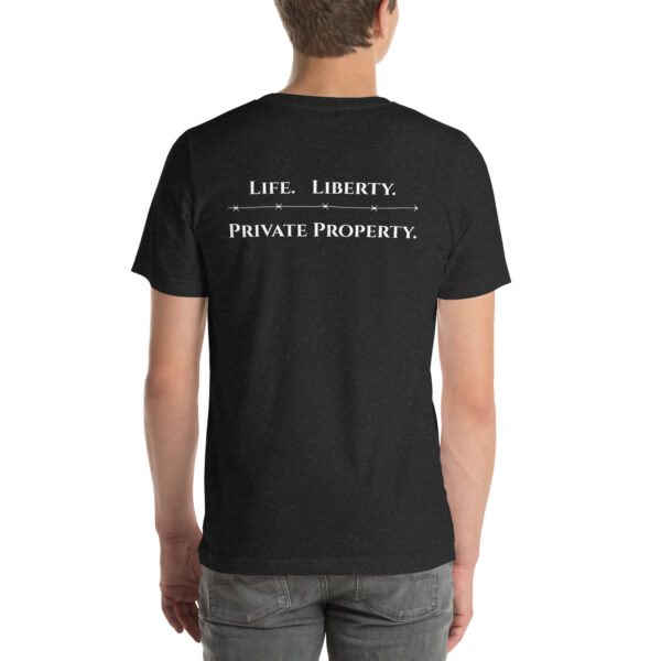 DEVOUT-CAPITALIST - Life. Liberty. Private Property. t-shirt - Image 6