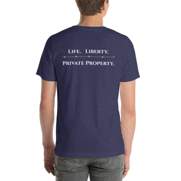 DEVOUT-CAPITALIST - Life. Liberty. Private Property. t-shirt - Image 2