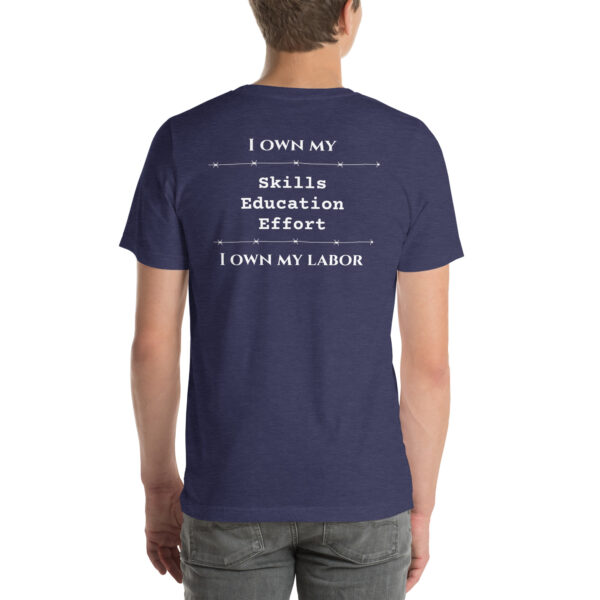 DEVOUT-CAPITALIST - I own my labor - t-shirt - Image 7