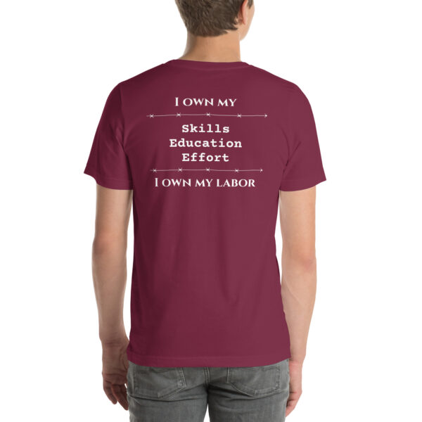 DEVOUT-CAPITALIST - I own my labor - t-shirt - Image 9